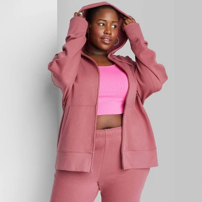 Women's Oversized Zip-Up Hoodie - Wild Fable⢠- Image 6