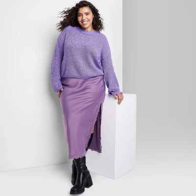 Women's Crewneck Boxy Pullover Sweater - Wild Fable⢠- Image 9