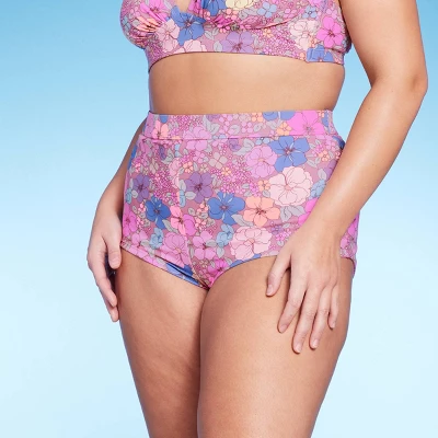 Women's Cheeky Boyshorts Bikini Bottom - Wild Fable⢠Floral Print - Image 8