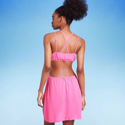 Women's Cut Out Cover Up Mini Dress - Wild Fable⢠- Image 5
