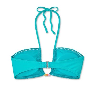 Women's Crochet U Bralette Bikini Top - Wild Fable⢠Multi - Image 6