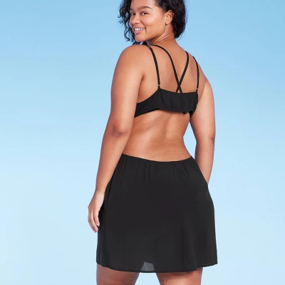 Women's Cut Out Cover Up Mini Dress - Wild Fable⢠- Image 3