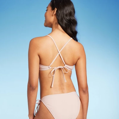 Women's Striped Crochet Bralette Bikini Top - Wild Fableā¢