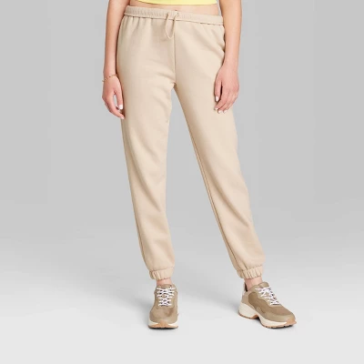 Women's High-Rise Fleece Sweatpants - Wild Fable⢠- Image 3