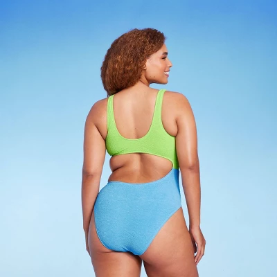 Women's Cut Out One Piece Swimsuit - Wild Fable⢠- Image 3