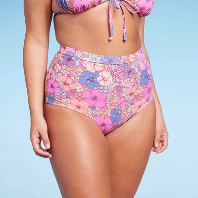 Women's Cheeky Boyshorts Bikini Bottom - Wild Fable⢠Floral Print - Image 7