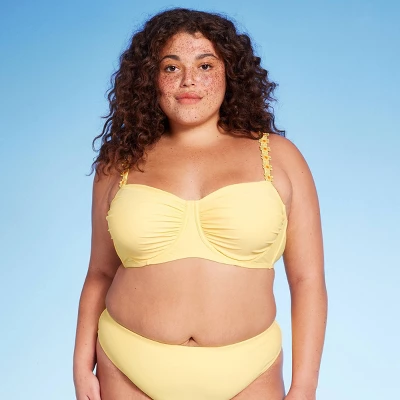 Women's Embroidered Daisy Strap Underwire Bikini Top - Wild Fable⢠- Image 6