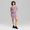 Women's Long Sleeve Mini Sweater Dress - Wild Fable™