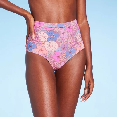 Women's Cheeky Boyshorts Bikini Bottom - Wild Fable⢠Floral Print - Image 3