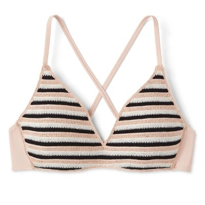 Women's Striped Crochet Bralette Bikini Top - Wild Fable⢠- Image 5