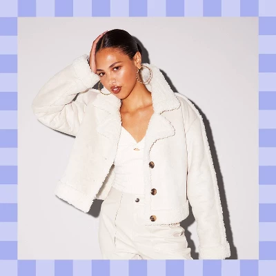 Women's Faux Shearling Jacket - Wild Fableā¢