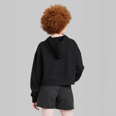 Women's Cropped Hoodie - Wild Fable⢠- Image 2