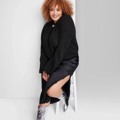 Women's Crewneck Boxy Pullover Sweater - Wild Fable⢠- Image 3